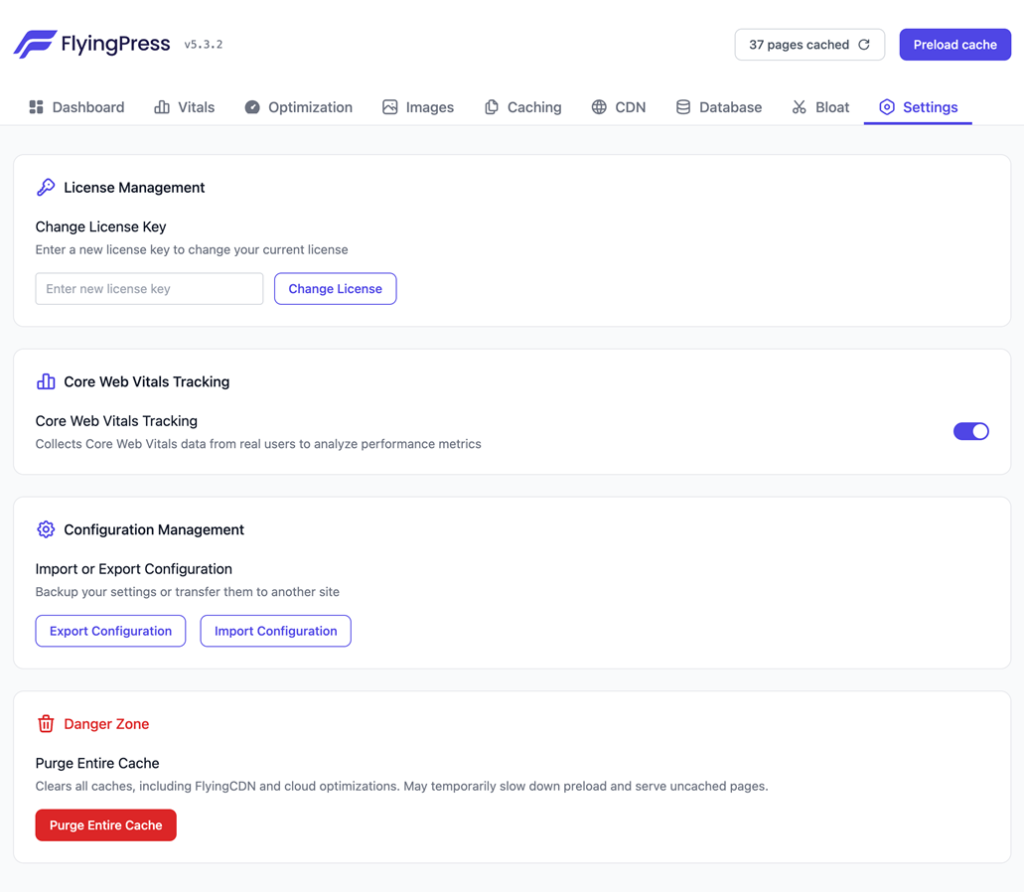 FlyingPress Best Settings