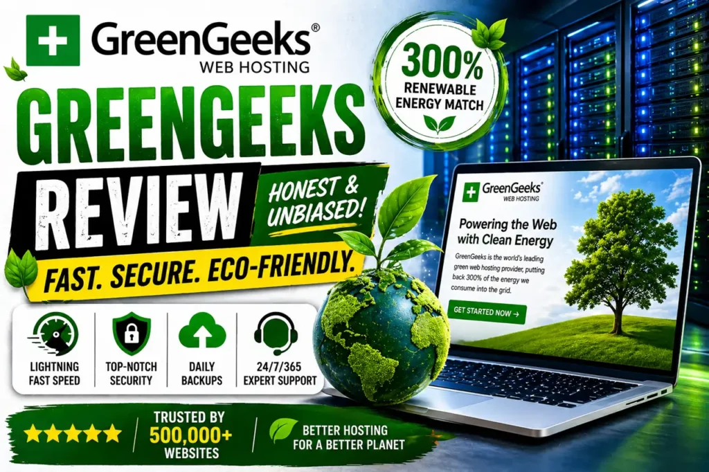 GreenGeeks Hosting Review For Beginners