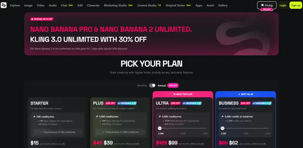 Higgsfield AI features and pricing explained in detail