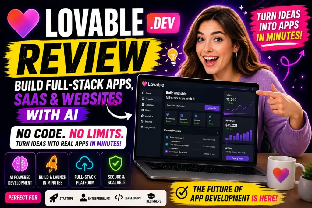 Lovable AI Review With Features And Pricing