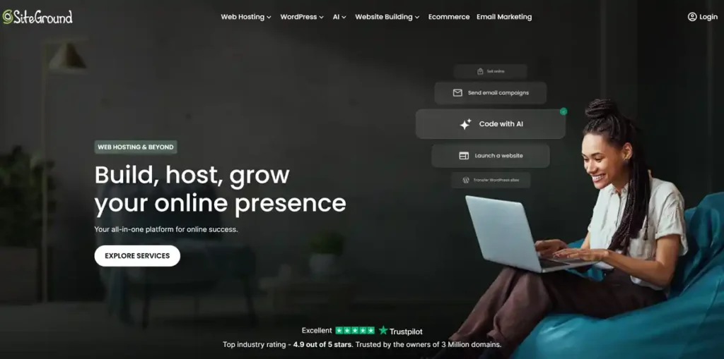 Best wordpress hosting for beginners with easy setup
