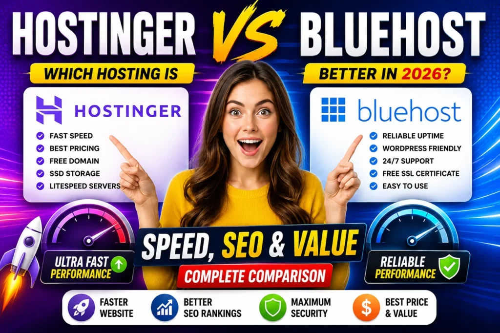 Hostinger Vs Bluehost For WordPress Beginners