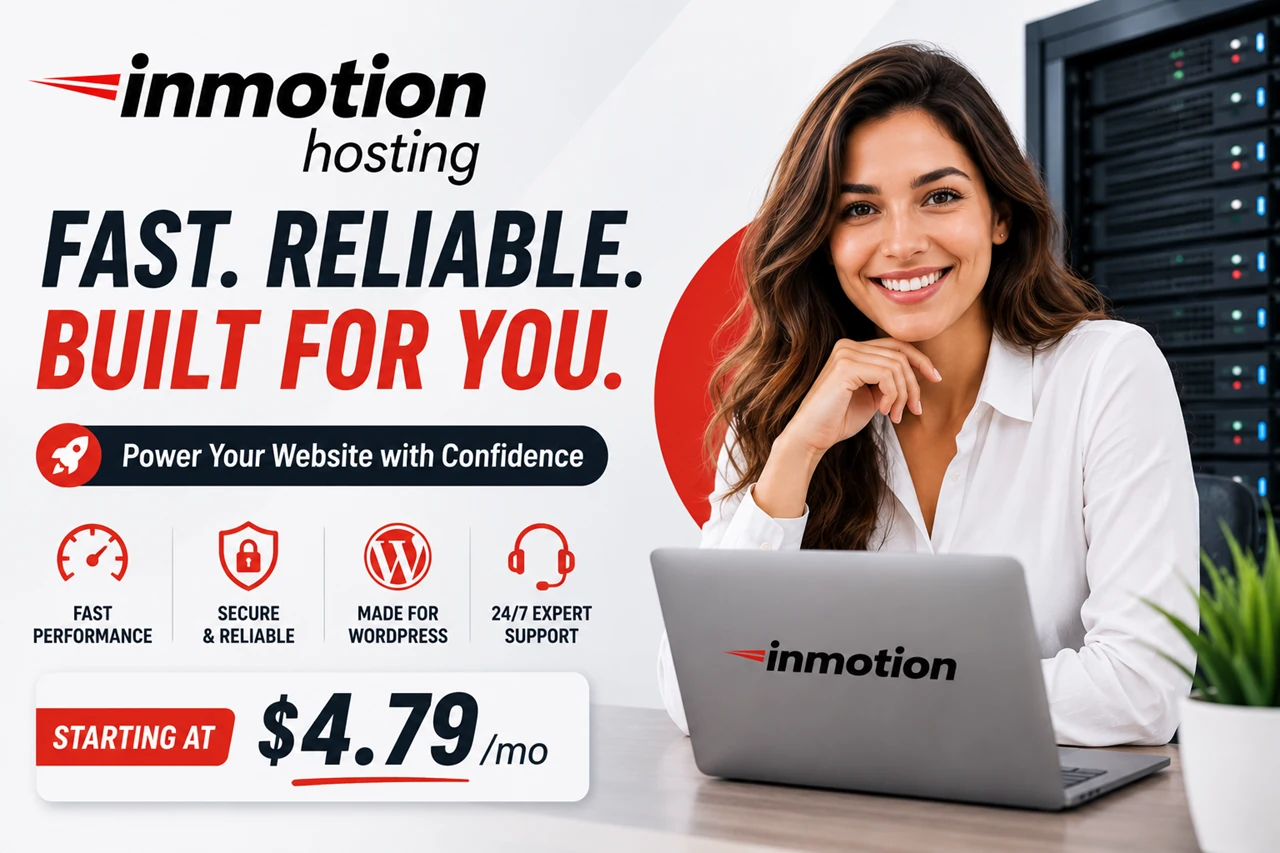 InMotion Hosting Review 2026 – Speed, Uptime, Pricing & Real Performance Tested