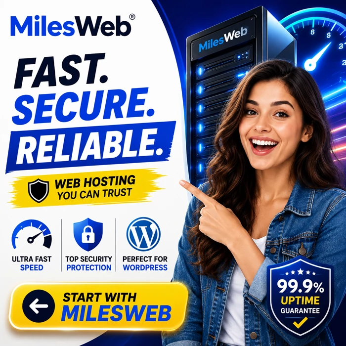 MilesWeb Hosting For Small Business