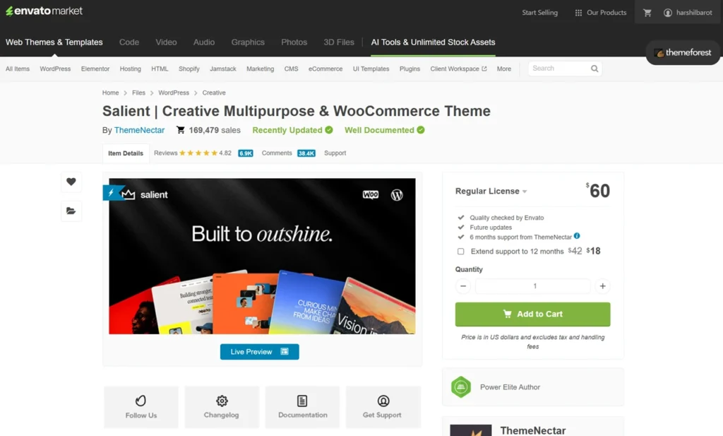 Salient Theme Customization Tutorial