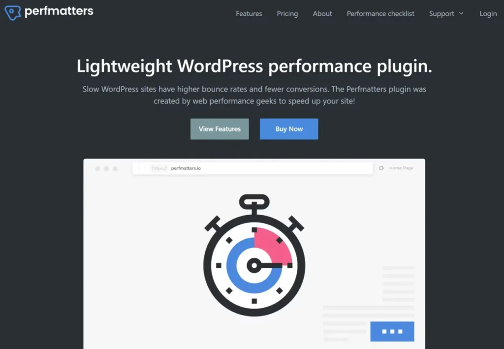 Lightweight WordPress performance plugin