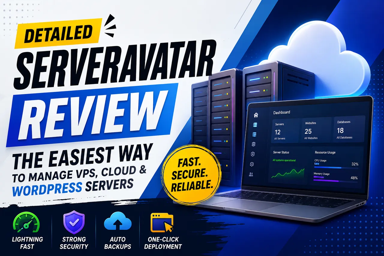 ServerAvatar Review 2026: The Easiest Way to Manage VPS, Cloud & WordPress Servers